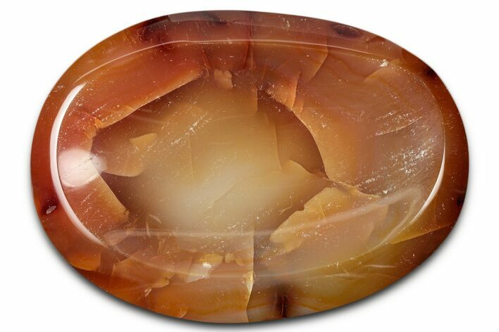 Beautiful Carnelian Agate Dish - Madagascar #339423